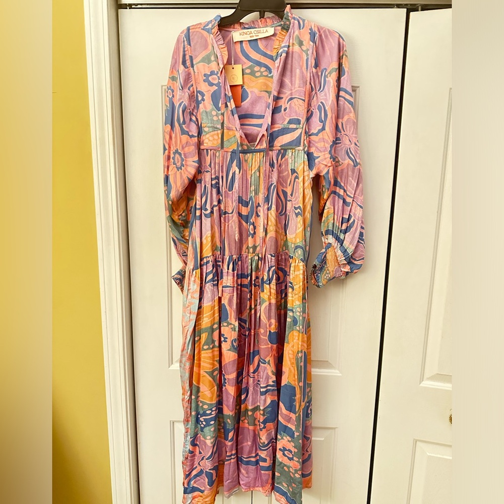 Kinga csilla santorini Elton dress